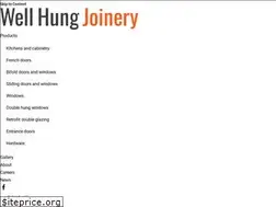 Sites similar to wellhungjoinery.co.nz