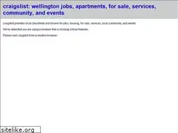 Sites similar to wellington.craigslist.org