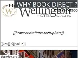 Sites similar to wellingtonhotel.com