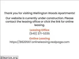Sites similar to wellingtonwoodsapts.com