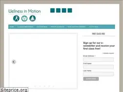Sites similar to wellnessinmotionstudio.com
