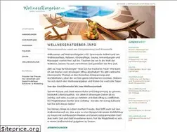 Sites similar to wellnessratgeber.info
