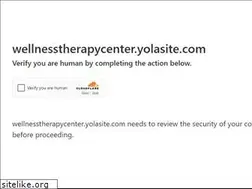 Sites similar to wellnesstherapycenter.yolasite.com