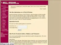 Sites similar to wellofwisdom.com