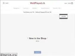 Sites similar to wellplayed.ch