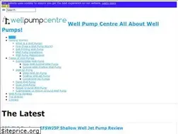 Sites similar to wellpumpcentre.com