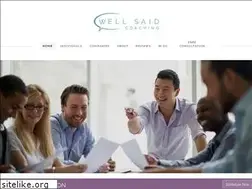 Sites similar to wellsaidcoaching.com
