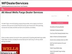 Sites similar to wellsfargodealerservices.info