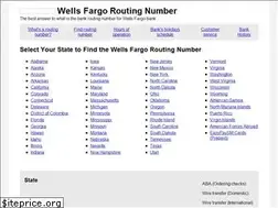Sites similar to wellsfargoroutingnumber.us