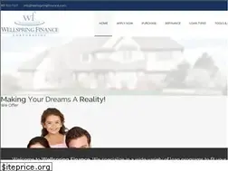 Sites similar to wellspringfinance.com