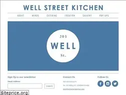 Sites similar to wellstreetkitchen.com