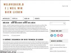 Sites similar to welovebier.de