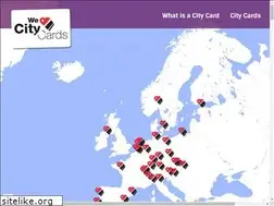 Sites similar to welovecitycards.com