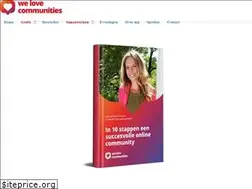 Sites similar to welovecommunities.nl