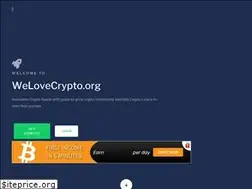 Sites similar to welovecrypto.org