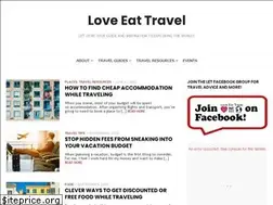 Sites similar to weloveeattravel.com
