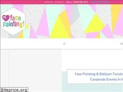 Sites similar to welovefacepainting.com.au