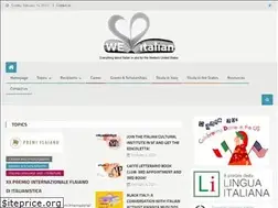 Sites similar to weloveitalian.org