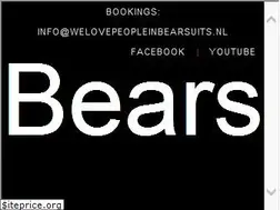 Sites similar to welovepeopleinbearsuits.nl