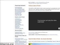 Sites similar to welovephuket.blogspot.com