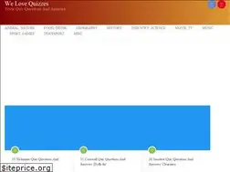Sites similar to welovequizzes.com