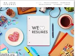 Sites similar to weloveresumes.com