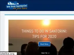 Sites similar to welovesantorini.com