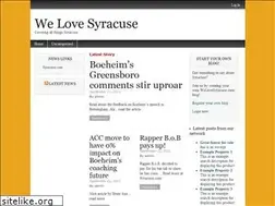 Sites similar to welovesyracuse.com
