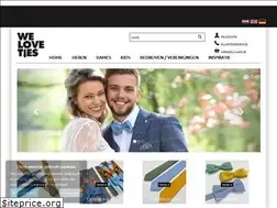 Sites similar to weloveties.be