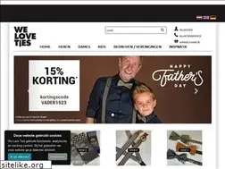 Sites similar to weloveties.nl