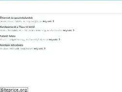 Sites similar to welovetiszato.hu