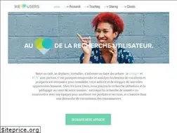 Sites similar to weloveusers.com