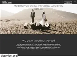 Sites similar to weloveweddingsabroad.com