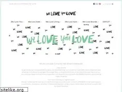 Sites similar to weloveyoulove.ch