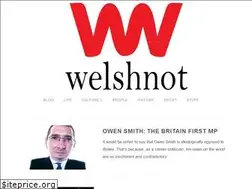 Sites similar to welshnot.com