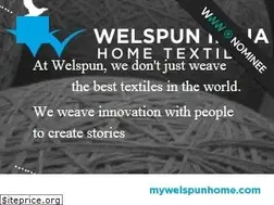 Sites similar to welspunindia.com