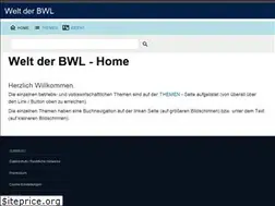 Sites similar to welt-der-bwl.de