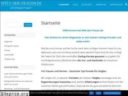 Sites similar to welt-der-frauen.de