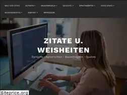 Sites similar to welt-der-zitate.de