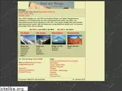 Sites similar to weltderberge.de