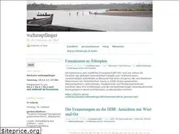 Sites similar to weltempfaenger.wordpress.com