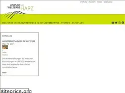 Sites similar to welterbeimharz.de