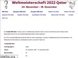 Sites similar to weltmeisterschaft2022fussball.de