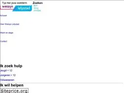 Sites similar to welzijnlelystad.nl