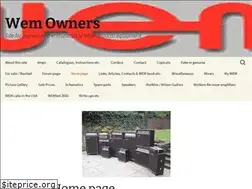 Sites similar to wem-owners.com