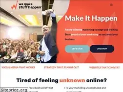 Sites similar to wemakestuffhappen.com