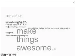 Sites similar to wemakethingsawesome.com