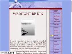 Sites similar to wemightbekin.net
