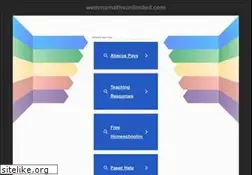 Sites similar to wemmsmathsunlimited.com