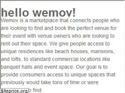 Sites similar to wemov.com